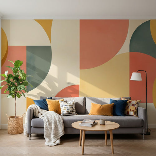 variant:F0841 | salon_14_square — Granito Moderne Sable — papier peint Novomur