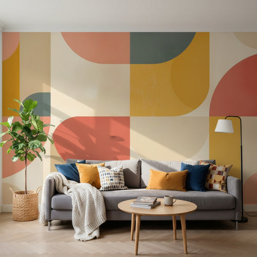 variant:F0842 | salon_14_square已做 — Granito Moderne Sable — papier peint Novomur