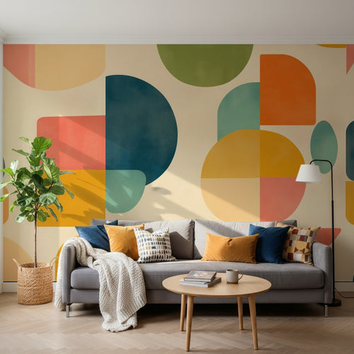 variant:F0843 | salon_14_square已做 — Granito Moderne Sable — papier peint Novomur