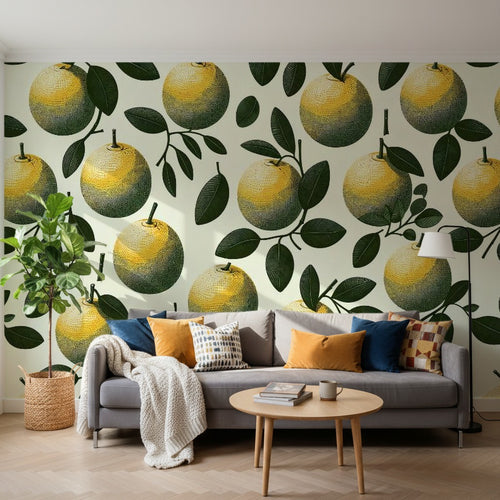 variant:F0994 | salon_14_square已做 — Motifs Seventies Beige — papier peint Novomur