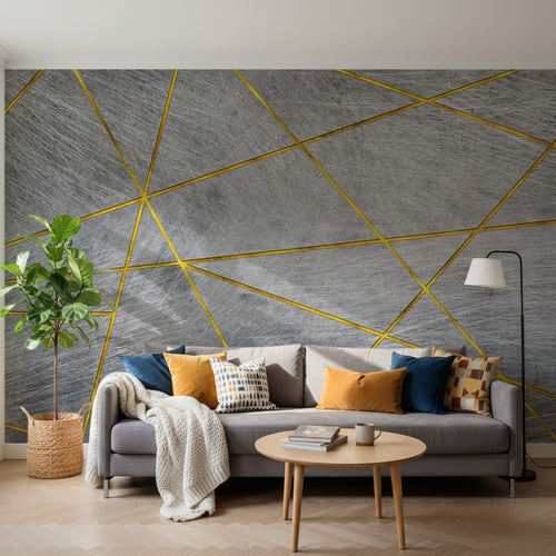 variant:SK0068 | salon_14_square — Terrazzo Naturel Sable — papier peint Novomur