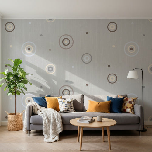 variant:SK0434 | salon_14_square — Terrazzo Mineral Brun — papier peint Novomur