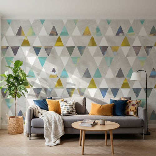 variant:SK0624 | salon_14_square已做 — Terrazzo Naturel Sable — papier peint Novomur