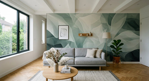 variant:A0723 | salon_15_shelf_decor — Motifs Graphiques Rose Poudre — papier peint Novomur