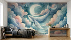 Design A0070 — Papier peint Ciel Nocturne Enfant - Collection 1 — Novomur