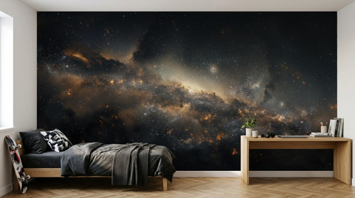 Design A0261 — Papier peint Galaxie Réaliste — Novomur