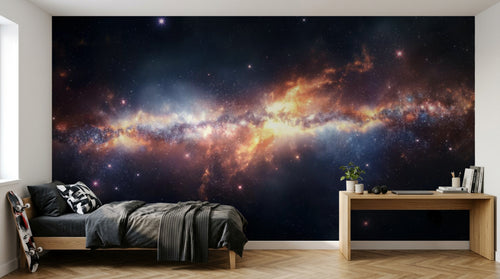 Design A0340 — Papier peint Galaxie Réaliste — Novomur