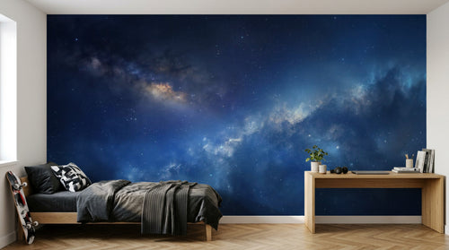 Design A0518 — Papier peint Galaxie Réaliste — Novomur