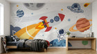 Design F0376 — Papier peint Espace Planètes Enfant — Novomur