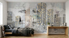 Design SL0022 — Papier peint Architecture et Villes — Novomur