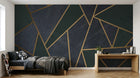 Design SL0128 — Papier peint Géométrique Triangles et Losanges - Collection 4 — Novomur
