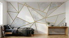 Design SL0293 — Papier peint Géométrique Triangles et Losanges - Collection 3 — Novomur