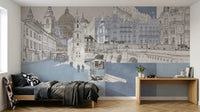 Échantillon, Design SL0603, Papier peint panoramique Architecture et Villes - Sur mesure