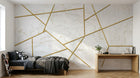 Design SL0699 — Papier peint Géométrique Triangles et Losanges - Collection 3 — Novomur