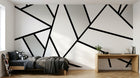 Design ZX0635 — Papier peint Géométrique Triangles et Losanges - Collection 4 — Novomur