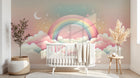 Design A0007 — Papier peint Arc en Ciel Bébé - Collection 2 — Novomur