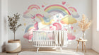 Design A0012 — Papier peint Licorne Enfant — Novomur