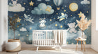 Design A0068 — Papier peint Ciel Nocturne Enfant - Collection 2 — Novomur