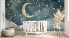 Design A0126 — Papier peint Ciel Nocturne Enfant - Collection 2 — Novomur