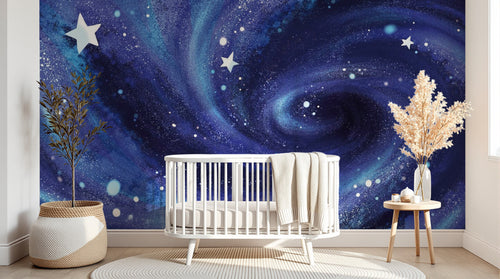 Design A0187 — Papier peint Galaxie Réaliste — Novomur