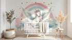 Design A0189 — Papier peint Licorne Enfant — Novomur