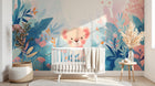 Design A0192 — Papier peint Safari Bébé Pastel — Novomur