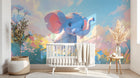 Design A0195 — Papier peint Safari Bébé Pastel — Novomur