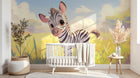 Design A0198 — Papier peint Safari Savane Aquarelle — Novomur