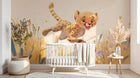 Design A0374 — Papier peint Safari Bébé Pastel — Novomur