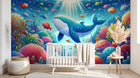 Design A0386 — Papier peint Océan Enfant — Novomur