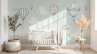 Design A0403 — Papier peint Montgolfières Enfant — Novomur