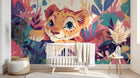 Design A0529 — Papier peint Safari Bébé Pastel — Novomur
