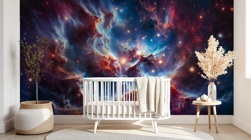 Design A0635 — Papier peint Galaxie Réaliste — Novomur