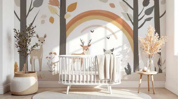 Papier peint Animaux Forêt - Sur mesure