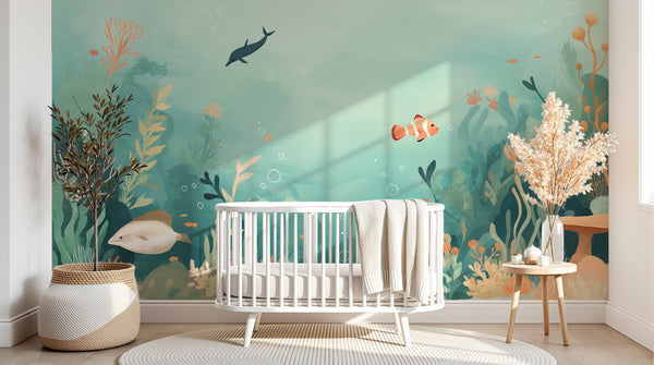 Papier peint Océan Enfant - Sur mesure