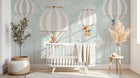 Design AS0688 — Papier peint Montgolfières Enfant — Novomur