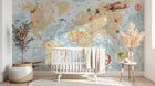 Design C0815 — Papier peint Carte du Monde Enfant — Novomur