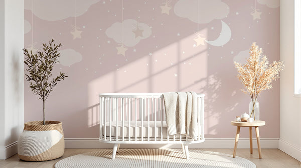 Papier peint Ciel Nocturne Enfant - Collection 2 - Sur mesure