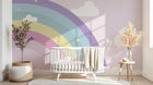 Design D0408 — Papier peint Arc en Ciel Bébé - Collection 2 — Novomur