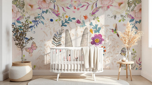 Design D0848 — Papier peint Animaux Forêt — Novomur