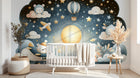 Design F0412 — Papier peint Ciel Nocturne Enfant - Collection 1 — Novomur