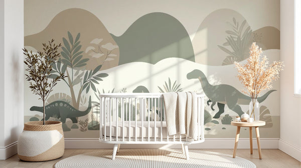 Papier peint Dinosaures Enfant - Sur mesure