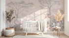 Design F0650 — Papier peint Safari Savane Aquarelle — Novomur