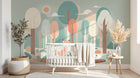 Design F0955 — Papier peint Animaux Forêt — Novomur