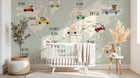 Design SD0718 — Papier peint Carte du Monde Enfant — Novomur