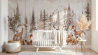 Design SK0922 — Papier peint Animaux Forêt — Novomur