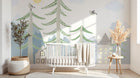 Design SL0840 — Papier peint Forêt Pins et Sapins - Collection 3 — Novomur