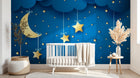 Design ZX0143 — Papier peint Ciel Nocturne Enfant - Collection 2 — Novomur