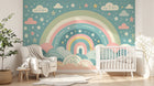 Design A0002 — Papier peint Arc en Ciel Bébé - Collection 1 — Novomur