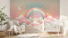 Design A0007 — Papier peint Arc en Ciel Bébé - Collection 2 — Novomur